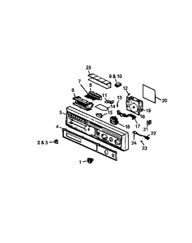 Control panel assembly