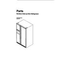 Amana SBD20S4L-P1190004WL builders side-by-side refrigerator diagram