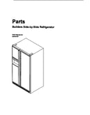 Builders side-by-side refrigerator