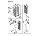 Amana SBD20S4W-P1190004WW refrigerator door diagram
