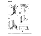 Amana SBD20S4W-P1190004WW cabinet back diagram