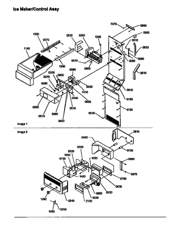 Ice maker/control assy