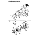 Amana SBD20S4W-P1190004WW ice bucket auger and ice makeer parts diagram
