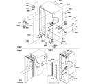 Amana SRD25S3W-P1190325WW cabinet parts diagram