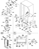 Drain system/rollers/evaporator