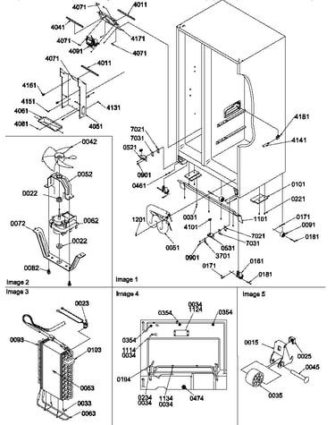Drain system/rollers/evaporator