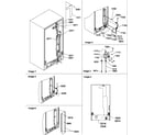 Amana SBDX520TW-P1313202WW cabinet back diagram