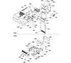 Amana SBDT520TW-P1313201WW ice maker/control assembly diagram