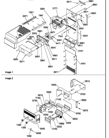 Ice maker/control assy