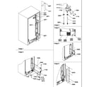 Amana SSD522TW-P1313602WW cabinet back diagram