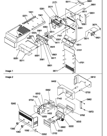 Ice maker/control assy