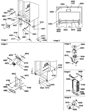 Drain system, rollers, and evaporator assy