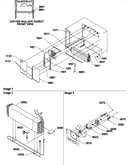 Evaporator and fan motor assemblies