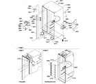 Amana SRDE327S3E-P1312501WE cabinet parts diagram