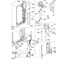 Amana SBDE20S4SW-P1190906WW cabinet back diagram
