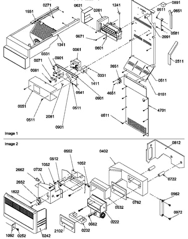Ice maker / control assy