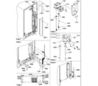 Amana SRD25VPSE-P1190331WE cabinet back diagram