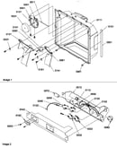 Ice/water cavity and electrical bracket assy