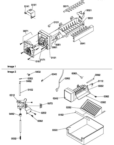 Ice maker parts and add on ice maker kit