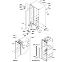 Amana SMD25TW-P1190429WW cabinet parts diagram