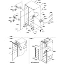 Amana SBIE20TPSW-P1190704WW cabinet pats diagram