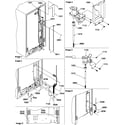 Amana SBIE20TPSW-P1190704WW cabinet back diagram