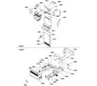 Amana SBIE20TPW-P1190707WW ice maker/control assemblies diagram