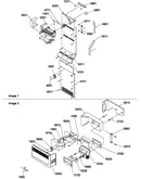 Ice maker/control assemblies
