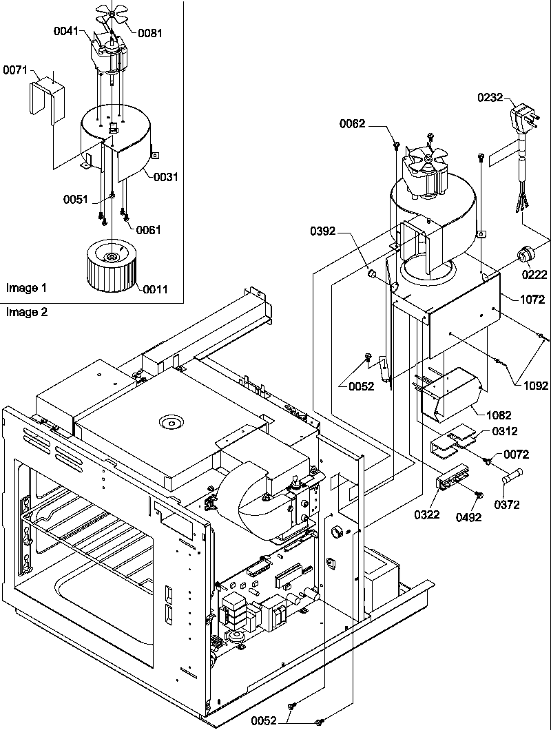 BLOWER ASSEMBLY & MOUNTING