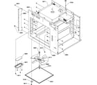 Amana UM2000C/P1194112M oven cavity & stirrer system assemblies diagram