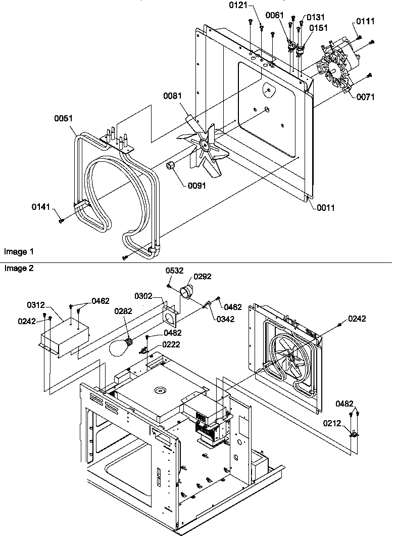 Heater box & light assemblies
