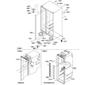Amana SGD22TL-P1303514WL cabinet parts diagram