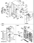 Cabinet parts and toe grille
