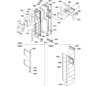 Amana SBD20TPE-P1190009WE freezer door diagram