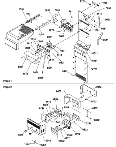 Ice maker/control assy