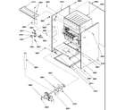 Amana GUC090X50B/P1212905F cabinet assembly diagram
