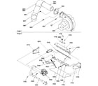 Amana GUC090X50B/P1212905F blower pipe assembly/manifold assembly diagram