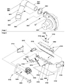 Blower pipe assembly/manifold assembly