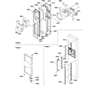 Amana SRD325S5E-P1313501WE freezer door diagram