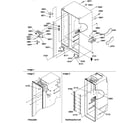 Amana SRD325S5W-P1313501WW cabinet parts diagram