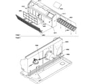 Amana PTC153A00AA/P1202212R front/chassis diagram