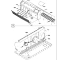 Amana PTC154A00AA/P1202227R front/chassis diagram