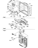 Ice/water cavity/electronic bracket/toe grille