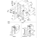 Amana SRD27S2E-P1190321WE cabinet parts diagram