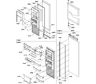 Amana SBI20TPSW-P1190706WW refrigerator door diagram