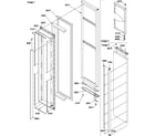 Amana SBI20TPW-P1190711WW freezer door diagram