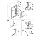Amana SXD520TW-P1310001WW cabinet back diagram