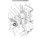 Amana GBI070A30A/P1176902F collector box assembly diagram