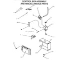 Amana GBI090A30A/P1176904F control box assembly/miscellaneous parts diagram