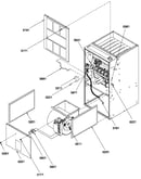 Cabinet assembly and blower mounting